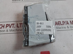Mitsubishi Electric Sr-k63 Contactor Relay 16A 200V 50Hz