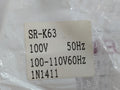 Mitsubishi Electric Sr-k63 Contactor Relay Coil 110V 3A 0.5A