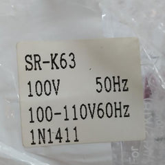 Mitsubishi Electric Sr-k63 Contactor Relay Coil 110V 3A 0.5A
