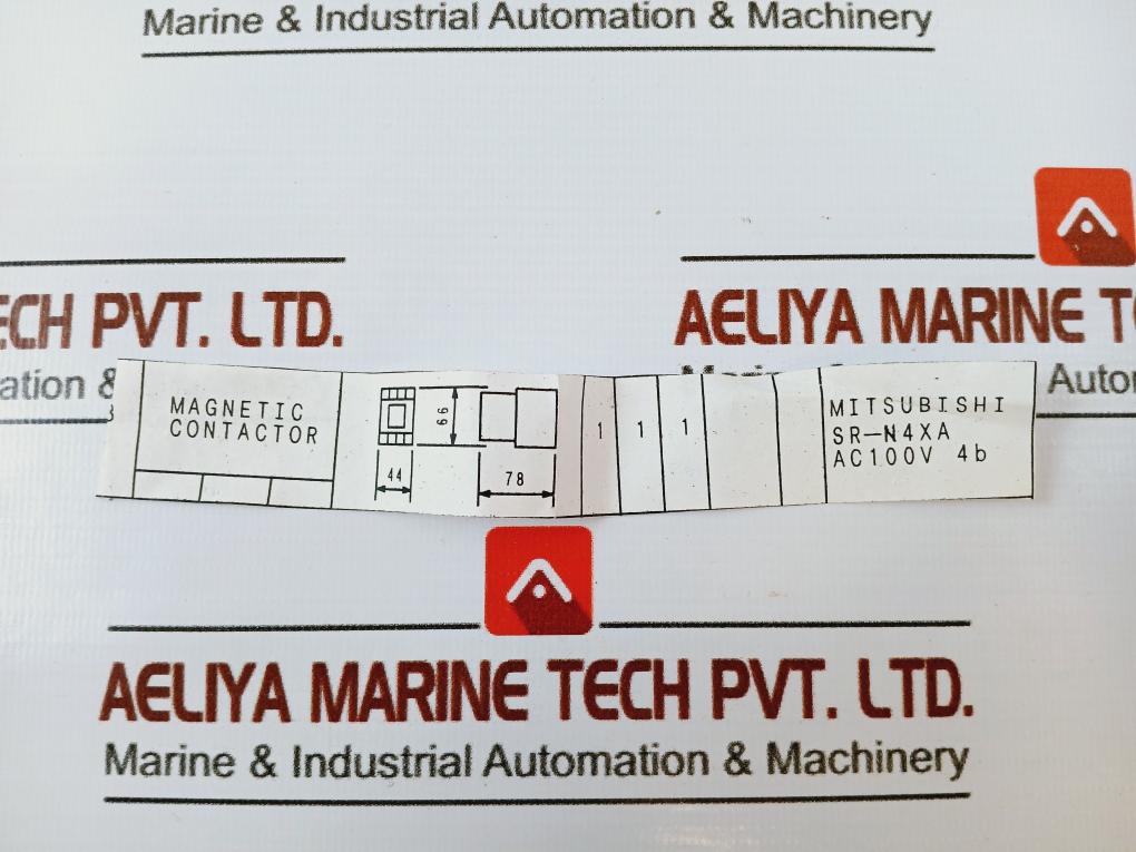 Mitsubishi Electric Sr-n4xa Magnetic Contactor Relay 110v/220v 16a