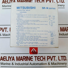 Mitsubishi Electric Sr-n4xa Magnetic Contactor Relay 110v/220v 16a