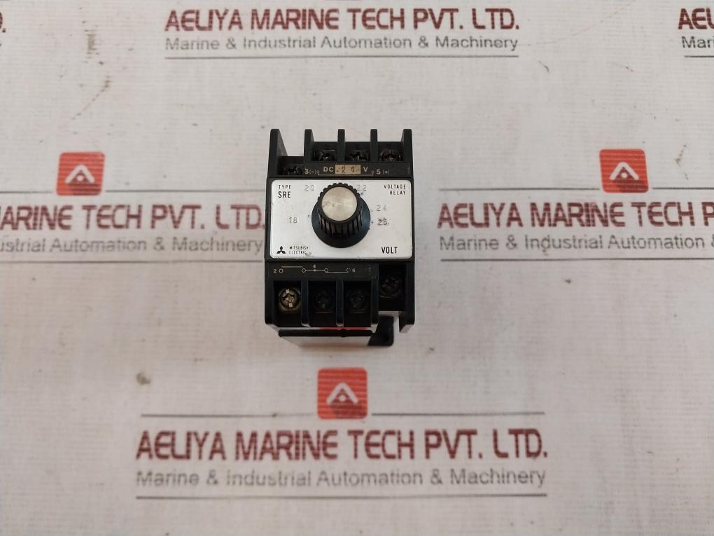 Mitsubishi Electric Sre-k Voltage Detection Relay Ac110/220V 1.5/1A 3A Dc24V