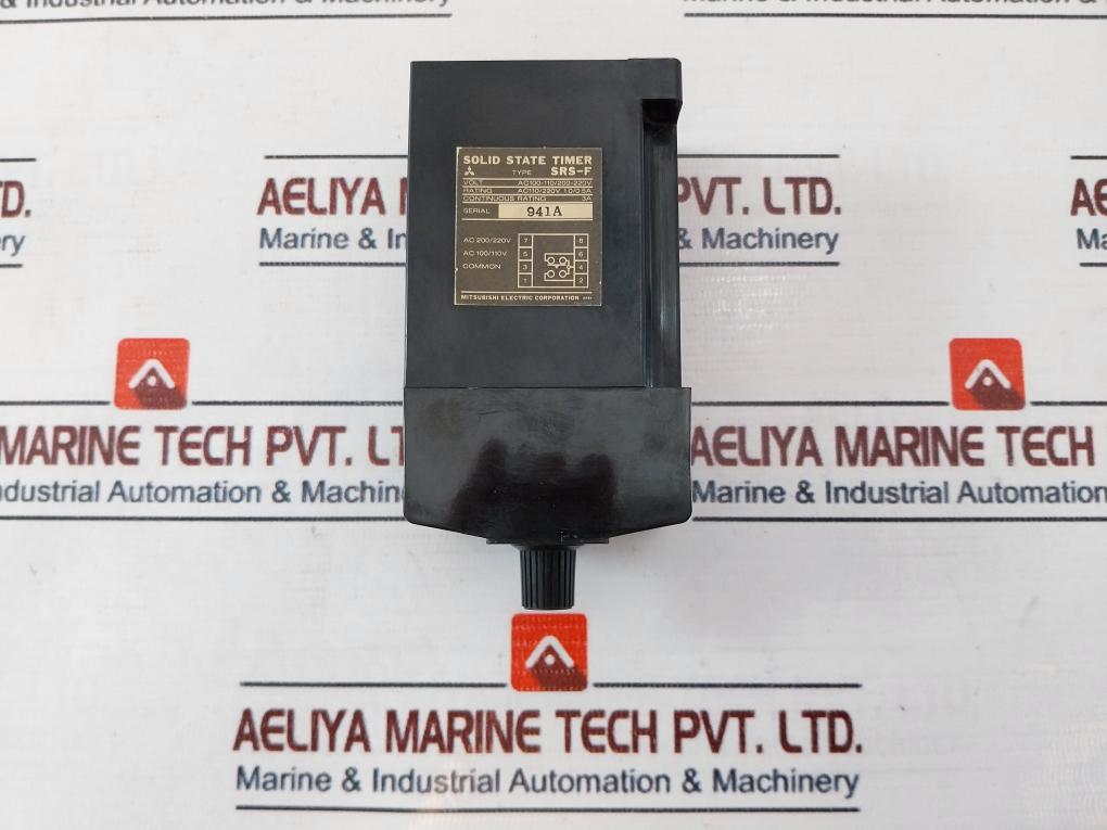 Mitsubishi Electric Srs-f Solid State Timer 0.4-12 Sec