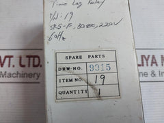Mitsubishi Electric Srs-f Solid State Timer Ac100-110/200-220V 60Hz