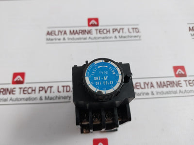 Mitsubishi Electric Srt-af Time Delay Relay 0.2-60 Sec Jem 1230 Iec 337-1 10A