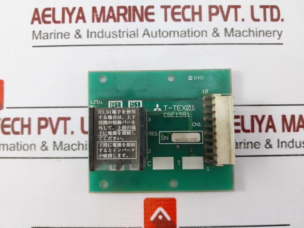 Mitsubishi Electric T-tex01 Circuit Board C6E1591