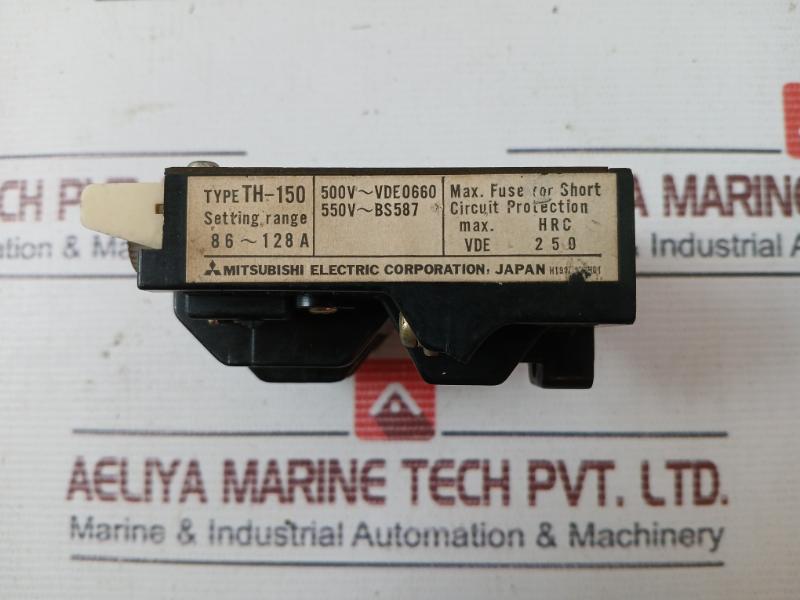 Mitsubishi Electric Th-18 Thermal Overload Relay 500V Vde0660