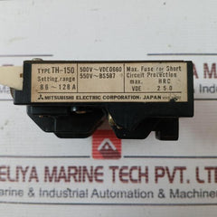 Mitsubishi Electric Th-18 Thermal Overload Relay 500V Vde0660