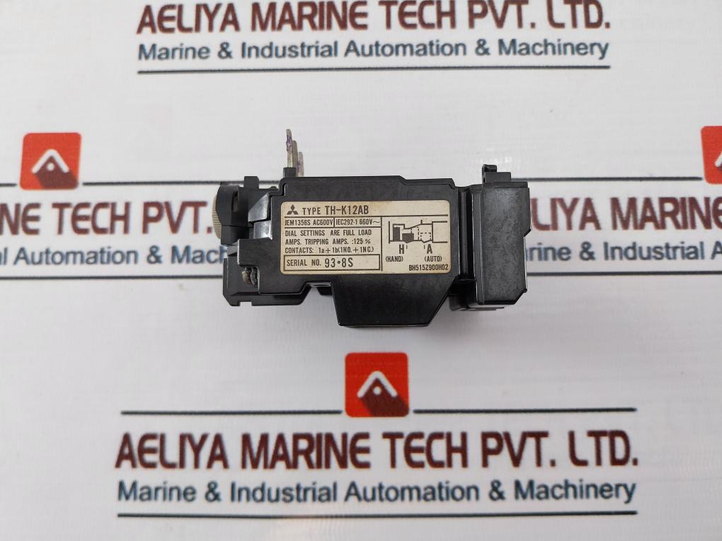 Mitsubishi Electric Th-k12Ab Thermal Overload Relay