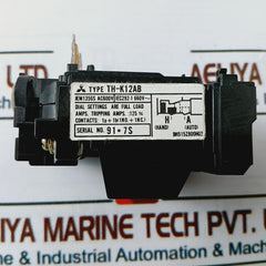 Mitsubishi Electric Th-k12Ab Thermal Overload Relay Ac600V 1356S