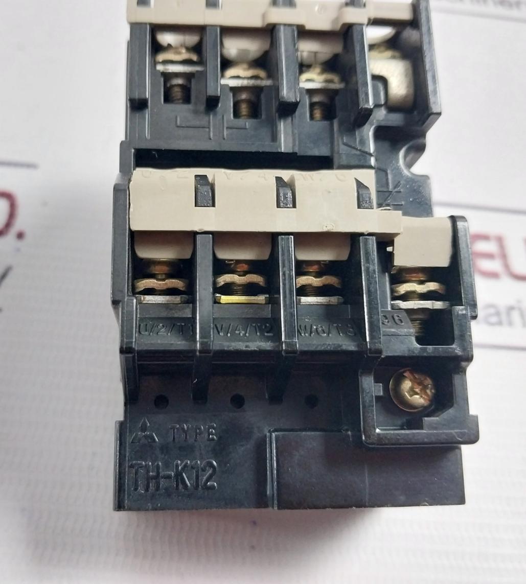Mitsubishi Electric Th-k12Kp Thermal Overload Relay Jem 1356 Ac 600V 4-9 Rc.A