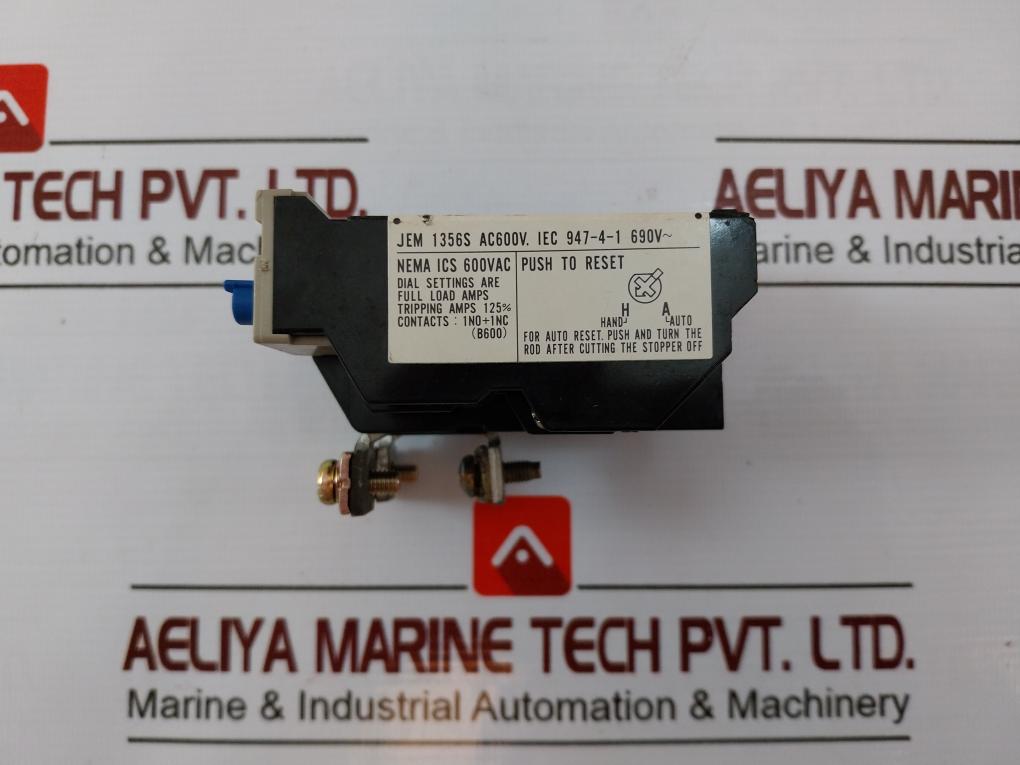 Mitsubishi Electric Th-k20Ta Thermal Overload Relay 22A 600Vac Jem 1356S
