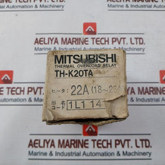 Mitsubishi Electric Th-k20Ta Thermal Overload Relay Ac600V