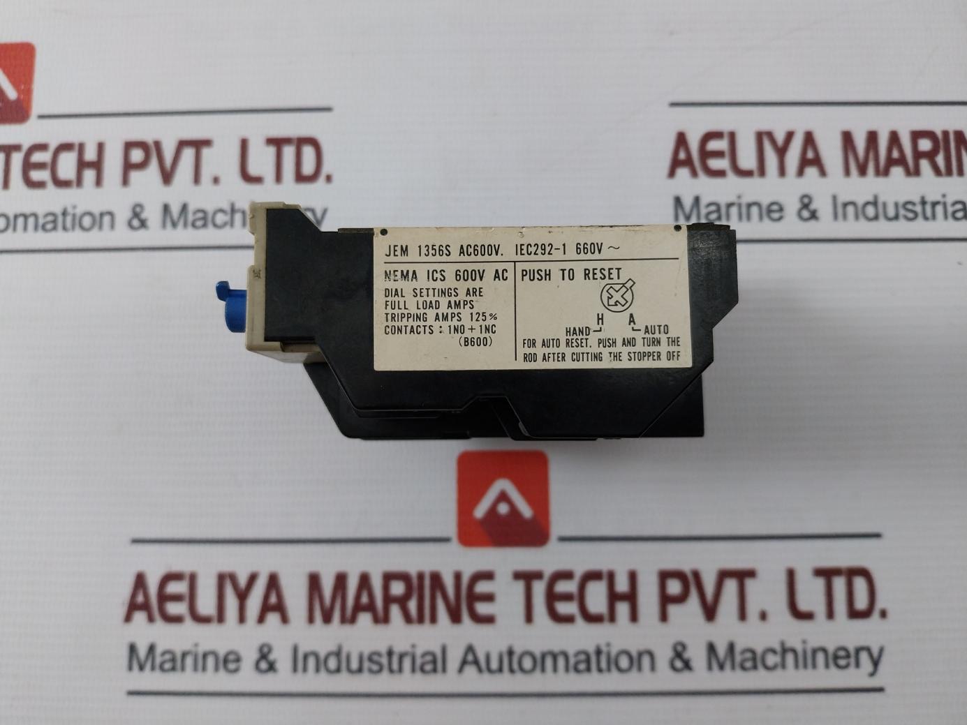 Mitsubishi Electric Th-k20 Thermal Overload Relay 15A 600V Ac