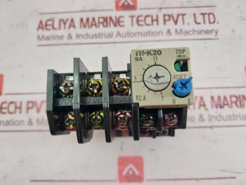 Mitsubishi Electric Th-k20 Thermal Overload Relay Bh535Z906H02 Jem 1356S Ac600V