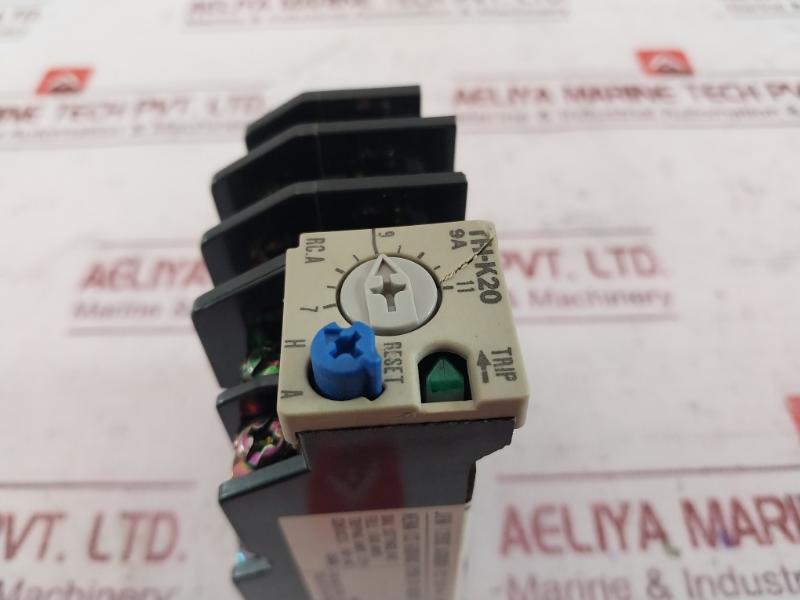 Mitsubishi Electric Th-k20 Thermal Overload Relay Bh535Z906H02 Jem 1356S Ac600V