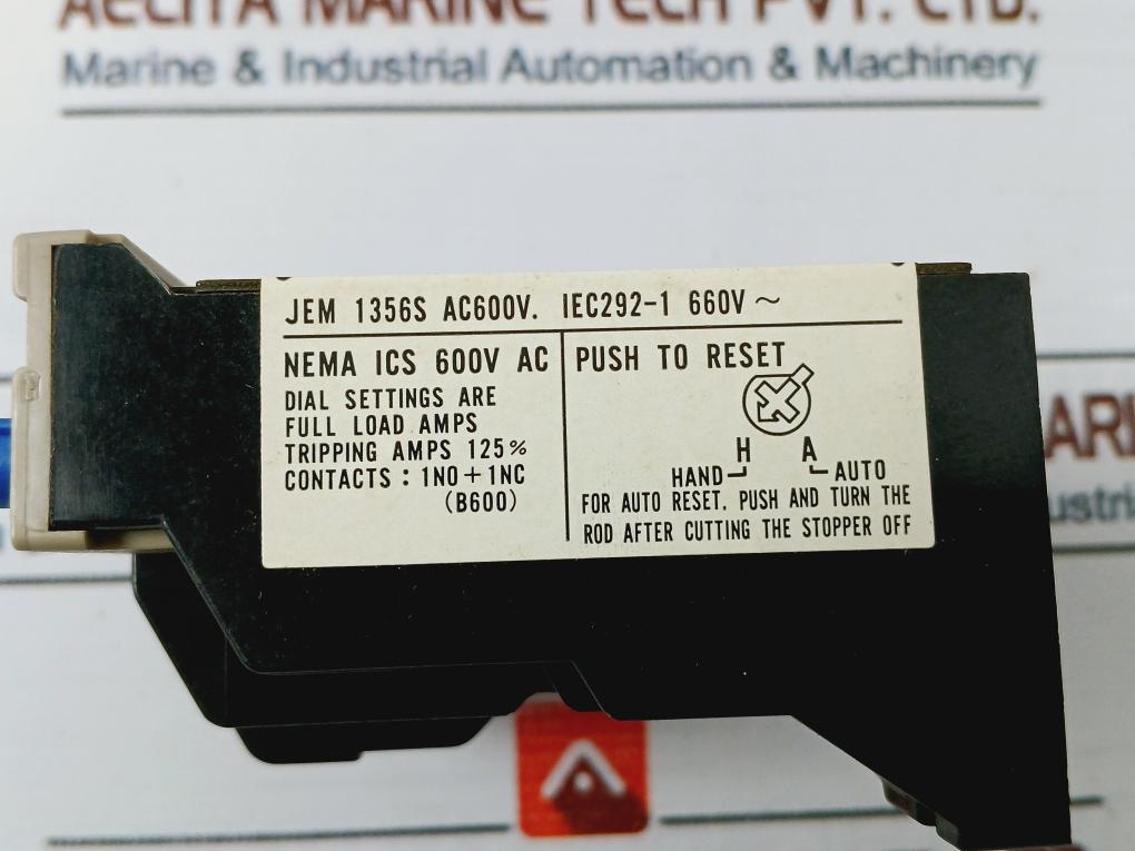 Mitsubishi Electric Th-k60 Thermal Overload Relay