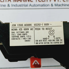 Mitsubishi Electric Th-k60 Thermal Overload Relay