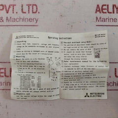 Mitsubishi Electric Th-n60 Thermal Overload Relay Bh755Y900H04 42A 34-50A