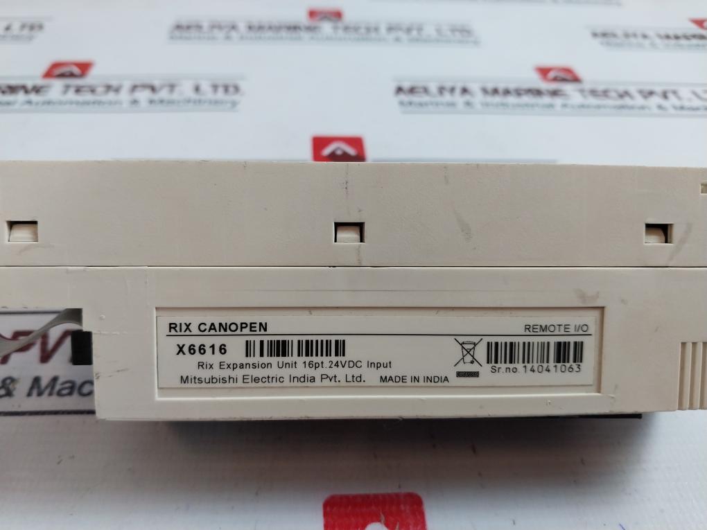 Mitsubishi Electric X6616 16pt Remote I/o Expansion Unit 24vdc