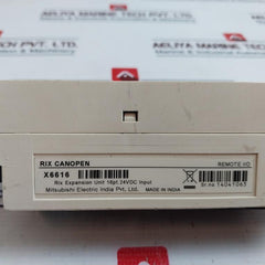 Mitsubishi Electric X6616 16pt Remote I/o Expansion Unit 24vdc