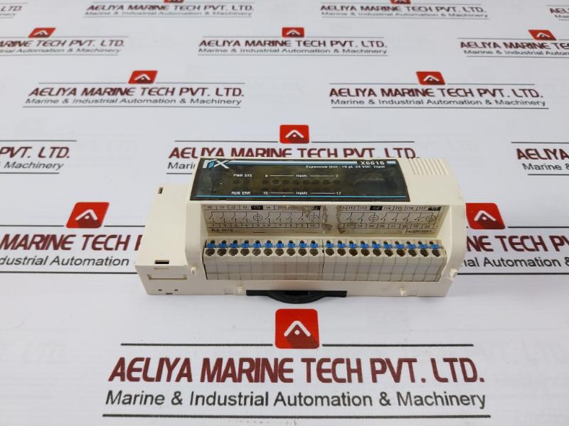 Mitsubishi Electric X6616 Remote Input/Output Expansion Unit 16Pt 24Vdc