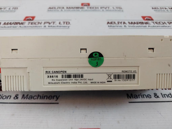 Mitsubishi Electric X6616 Remote I/o Rix Expansion Unit Rix 6616