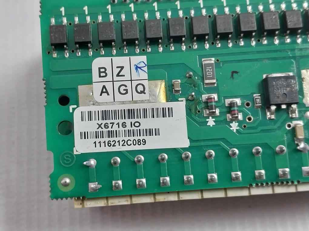 Mitsubishi Electric X6716 Pcb For 16 Pt Output Expansion Unit 94V-0