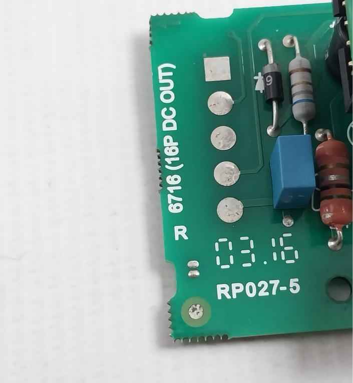 Mitsubishi Electric X6716 Pcb For 16 Pt Output Expansion Unit 94V-0