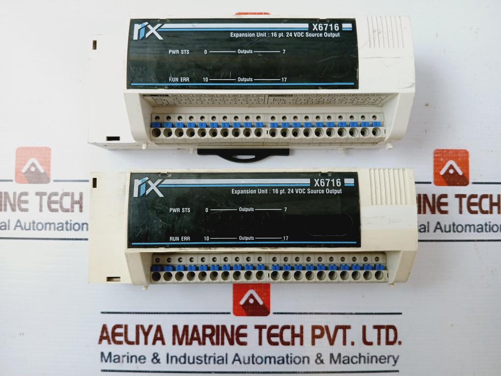Mitsubishi Electric X6716 Remote I/O Rix Expansion Unit 16Pt 24Vdc