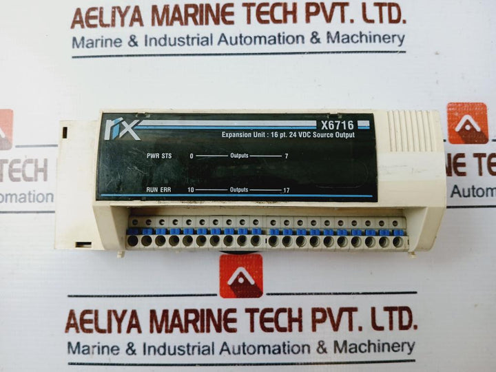 Mitsubishi Electric X6716 Remote I/O Rix Expansion Unit 16Pt 24Vdc