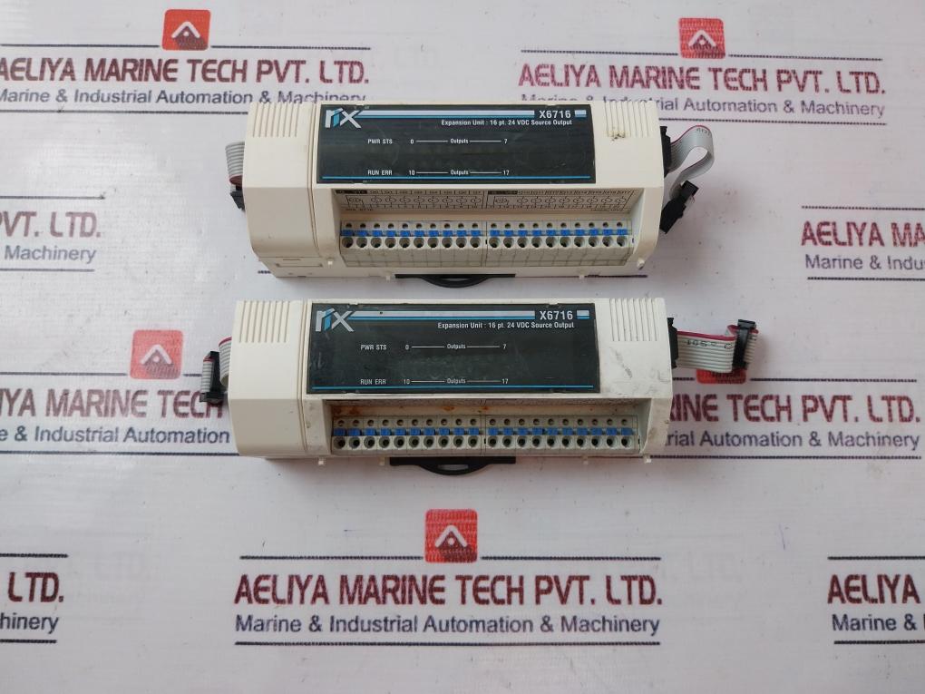 Mitsubishi Electric X6716 Remote I/O Rix Expansion Unit 24Vdc