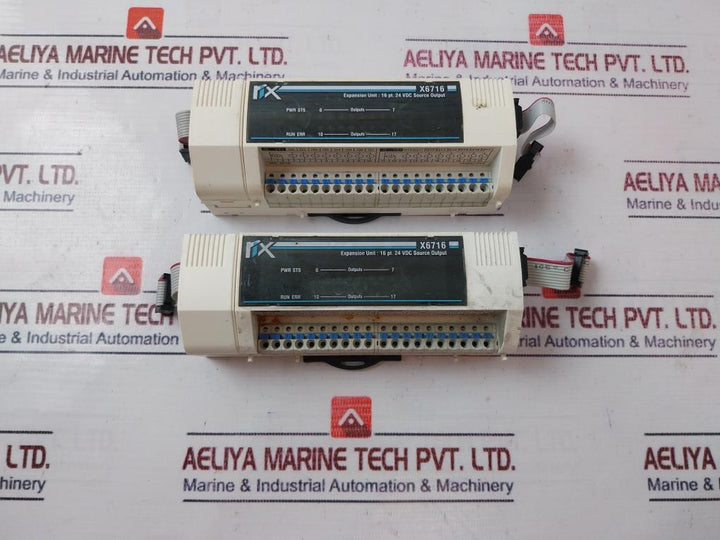 Mitsubishi Electric X6716 Remote I/O Rix Expansion Unit 24Vdc