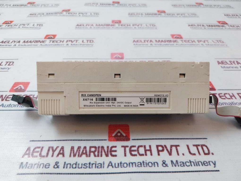 Mitsubishi Electric X6716 Remote I/O Rix Expansion Unit 24Vdc