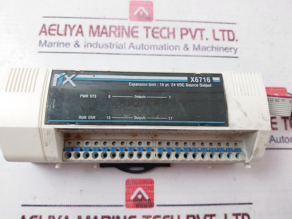 Mitsubishi Electric X6716 Remote I/O Rix Expansion Unit 24Vdc