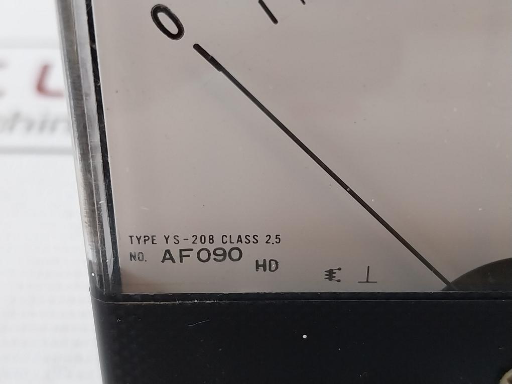 Mitsubishi Electric Ys-208 Ammeter 0-20/60 A~ Jis C 1102