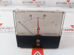 Mitsubishi Electric Ys-208 Ammeter 0-20/60 A~ Jis C 1102