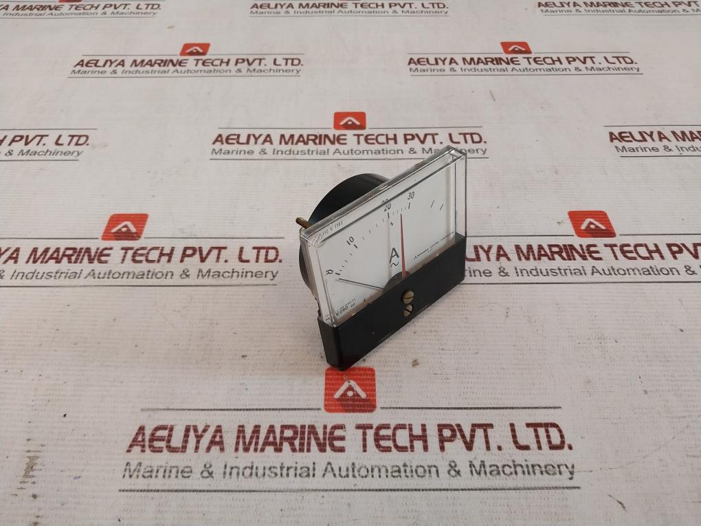 Mitsubishi Electric Ys-208 Panel Meter Ae050 Hd, Jis C 1102 0-30/90 A Class 2.5