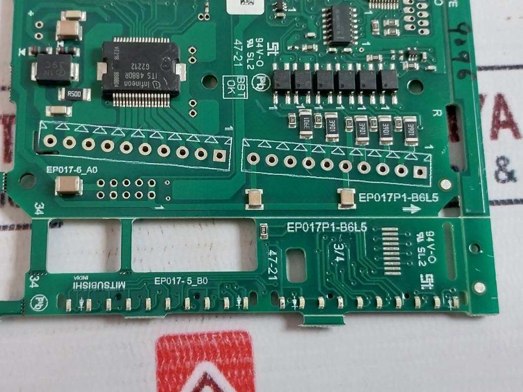 Mitsubishi Ep017p1-b6l5 Printed Circuit Board