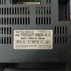 Mitsubishi F920Got-bbd5-k-c Graphic Operation Terminal