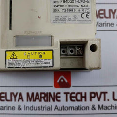 Mitsubishi F940Got-lwd-e Graphic Operation Terminal 24Vdc-390Ma (Not Working)