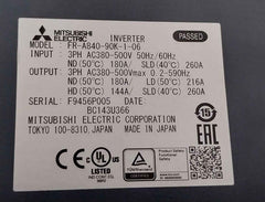 Mitsubishi Fr-a840-90K-1-06 3-phase Inverter Module Ac380-500V 50Hz/60Hz