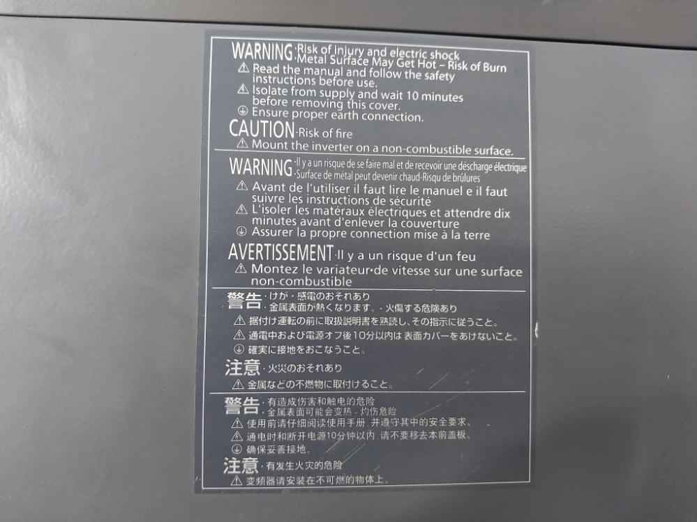 Mitsubishi Fr-a840-90K-1-06 3-phase Inverter Module Ac380-500V 50Hz/60Hz