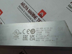 Mitsubishi Fr-abr-h11K-03 External High-duty Brake Resistor 1000W 52ΩJ