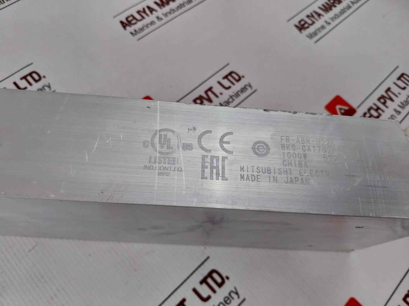 Mitsubishi Fr-abr-h22K External High-duty Brake Resistor Bk0-ca1702H29