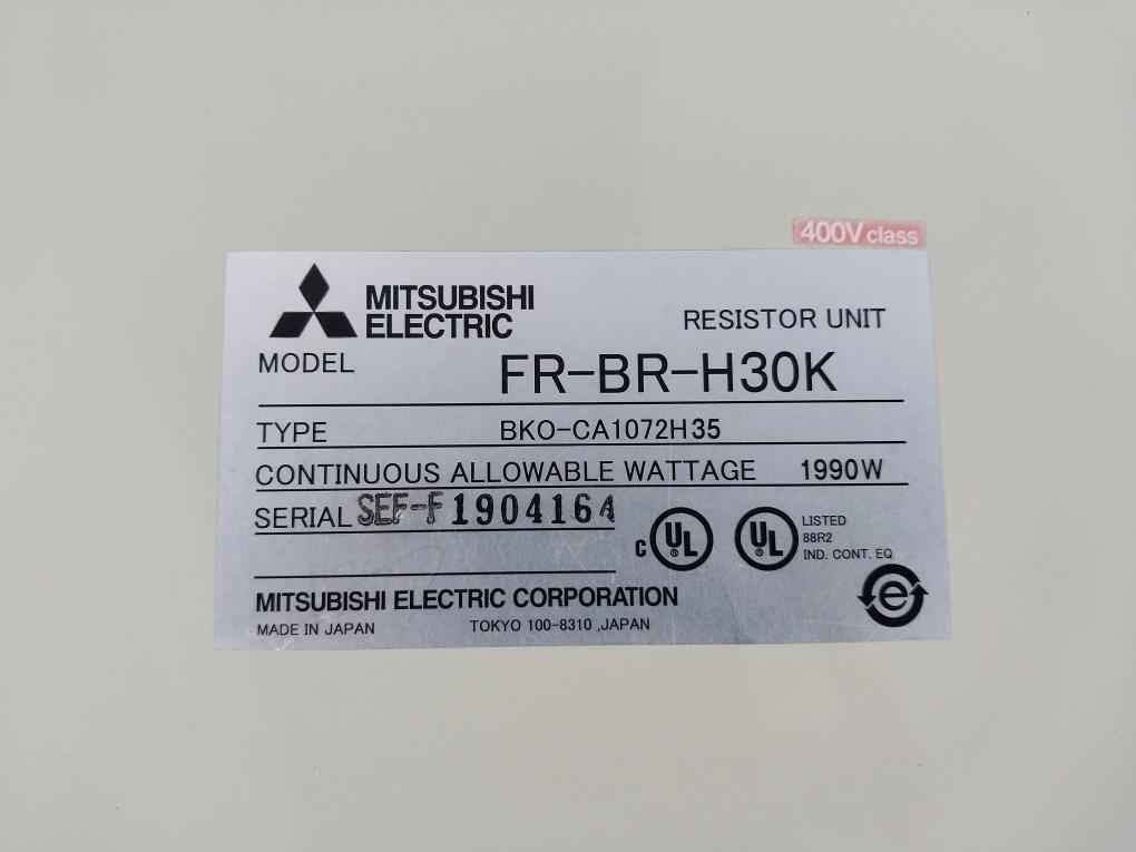 Mitsubishi Fr-br-h30K Resistor Unit Bko-ca1072H35 1990W 400V