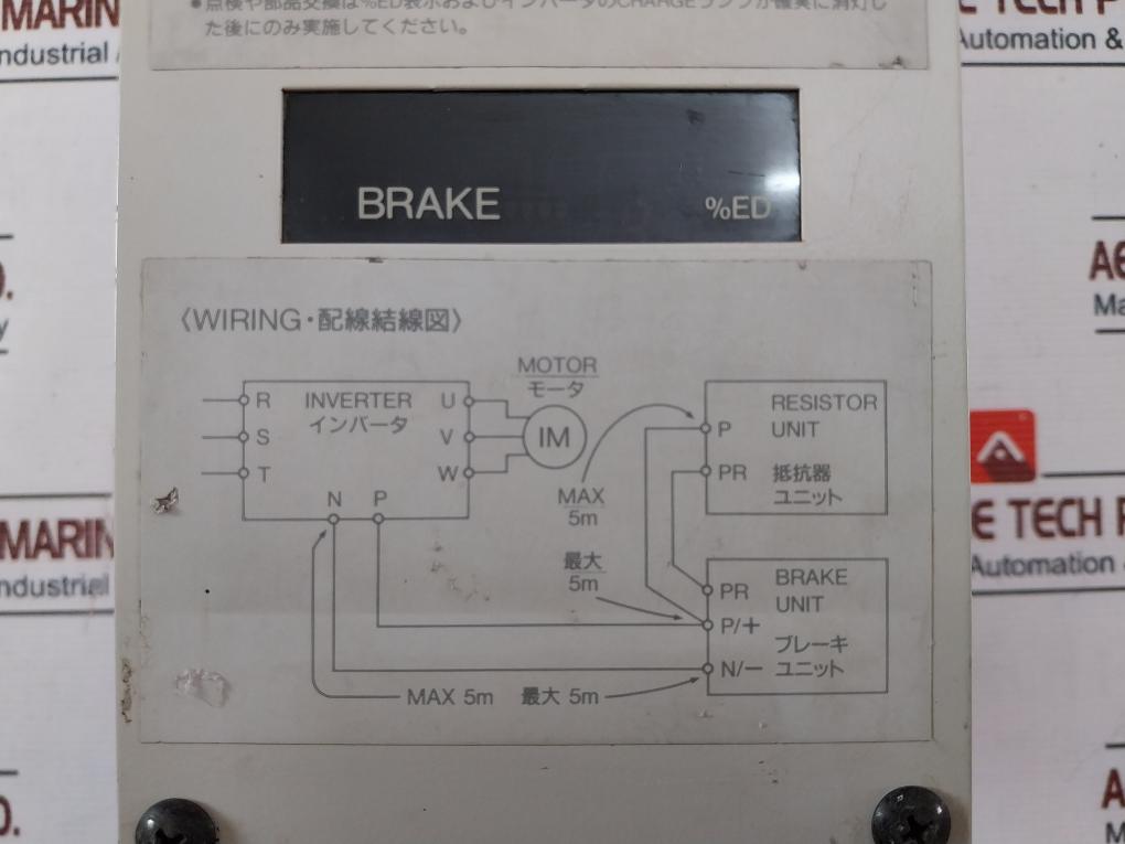 Mitsubishi Fr-bu-15K Brake Unit 400Vdc