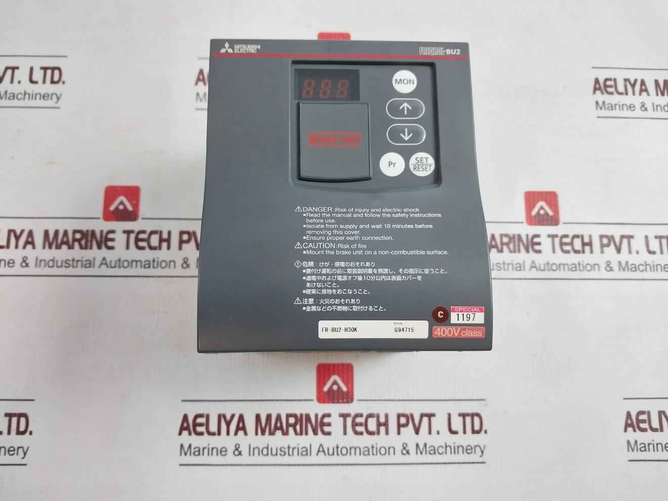 Mitsubishi Fr-bu2-h30k-60 Brake Resistor Unit Frqrol-bu2