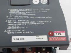 Mitsubishi Fr-bu2-h30k-60 Brake Resistor Unit Frqrol-bu2