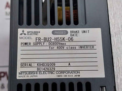 Mitsubishi Fr-bu2-h55K-06 Brake Unit For Inverter Dc800V Bc172D457H22